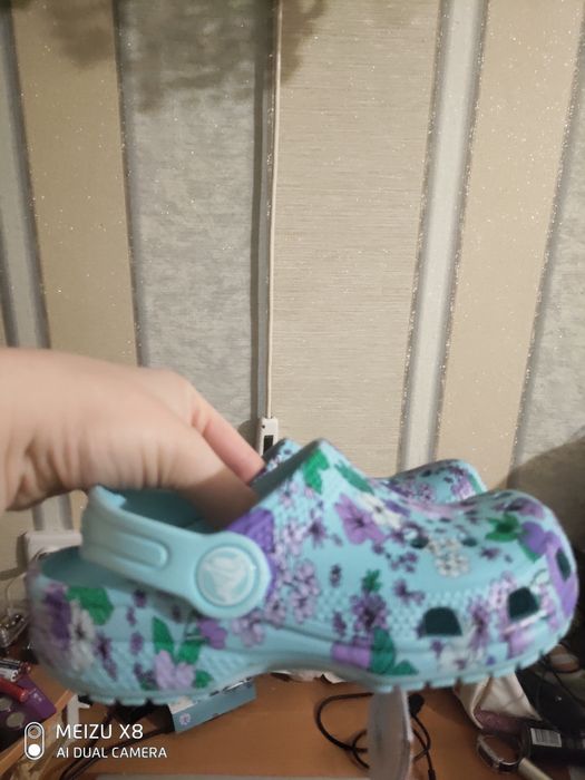 Кроксы оригинал с8 с9 с10 сабо для девочки crocs