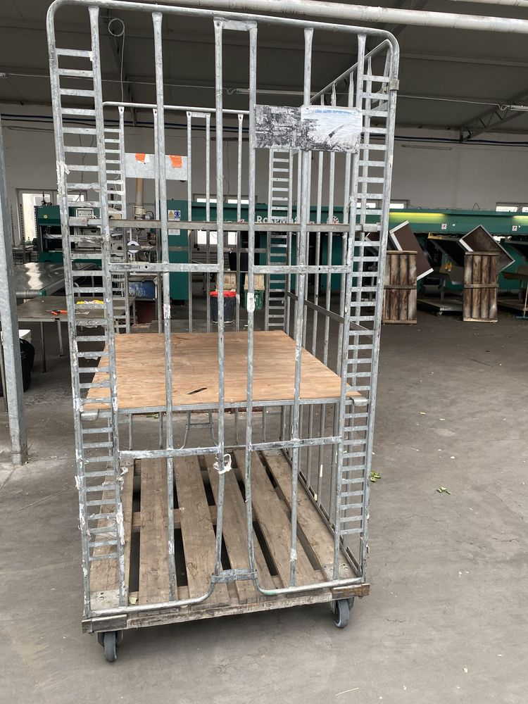 Wózek transportowy klatkowy giełdowy kooi