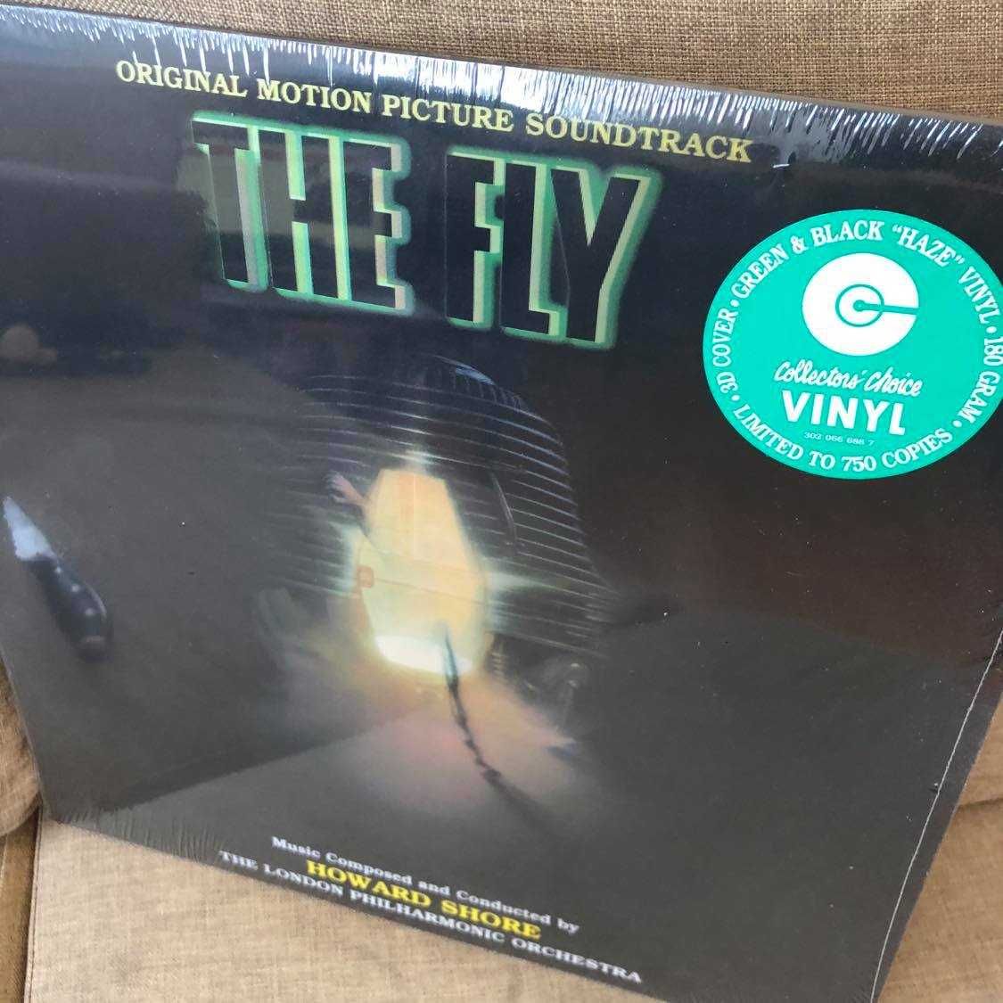 howard shore the fly soundtrack winyl lenticular cover