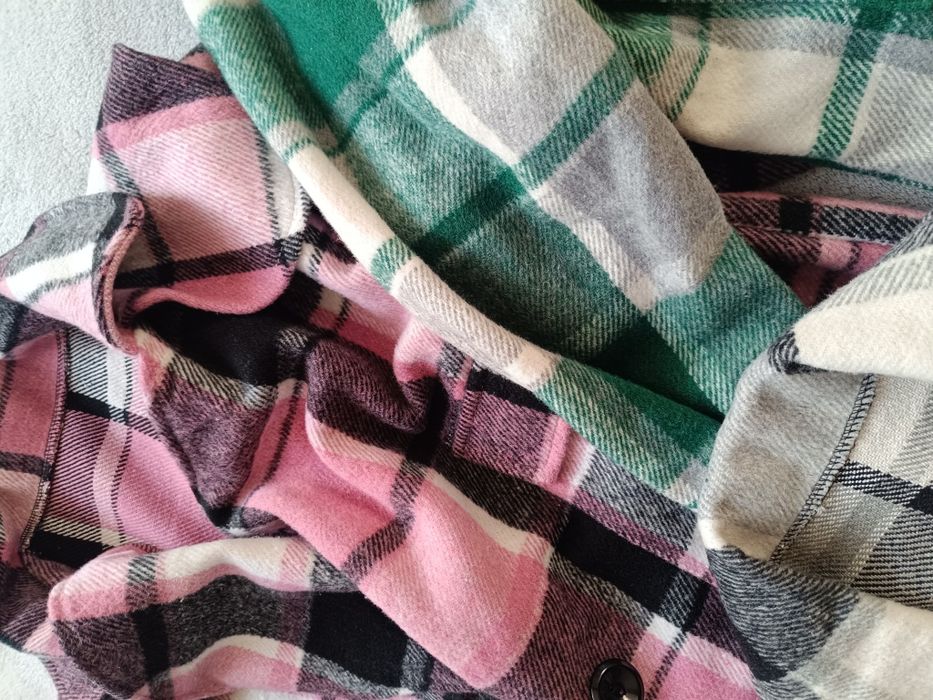 Krata kratka wiosenna kurtka narzutka kurteczka koszulowa guzik