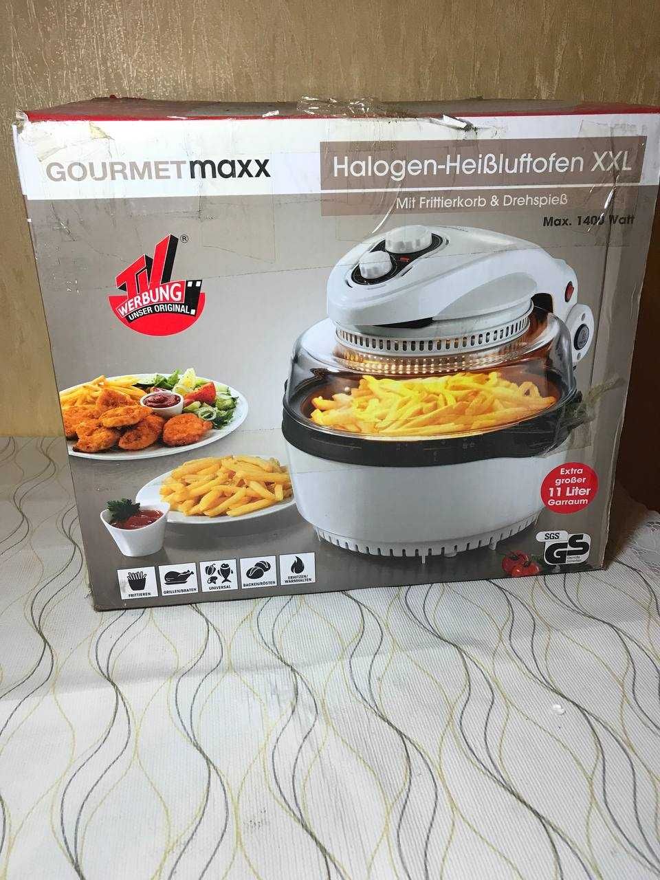 Галогенна піч gourmetmaxx halogen