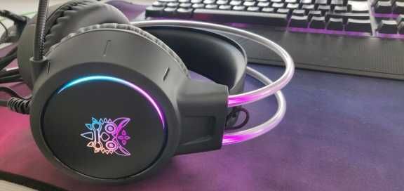 Gaming Headset Fones com microfone