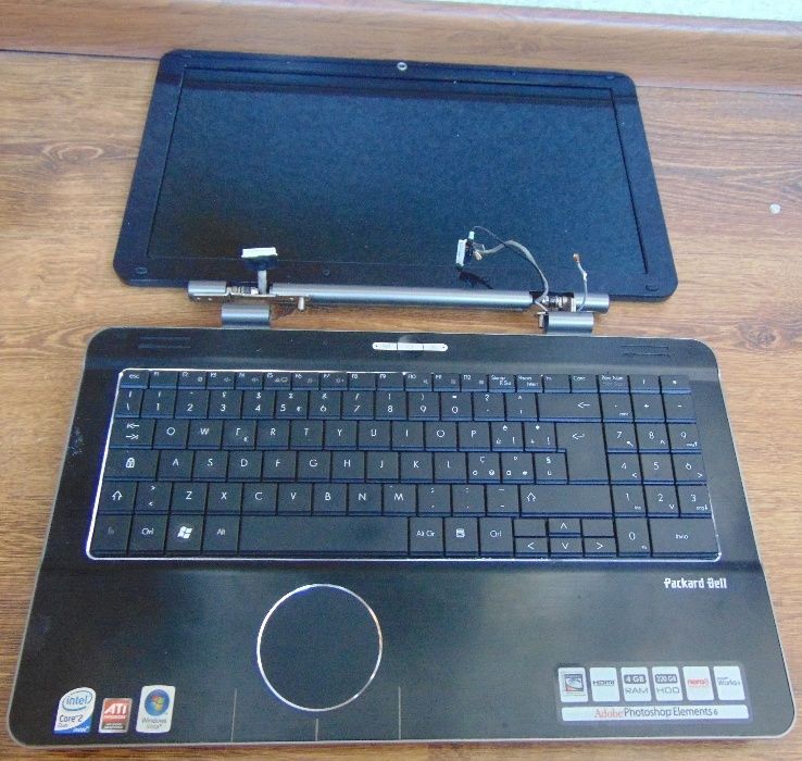 Ноутбук Packard Bell ETNA-GM по запчастям (разборка)