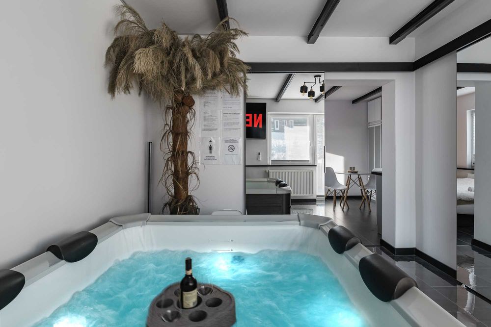 Apartament Domek LOVE SPA JAUCUZZI w pokoju na wyłączność bez limitów