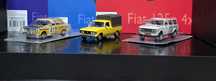 Sprzedam Fiata 125p 4x4 zestaw 3 sztuk.Kultowe Auta PRL-u 1;43.