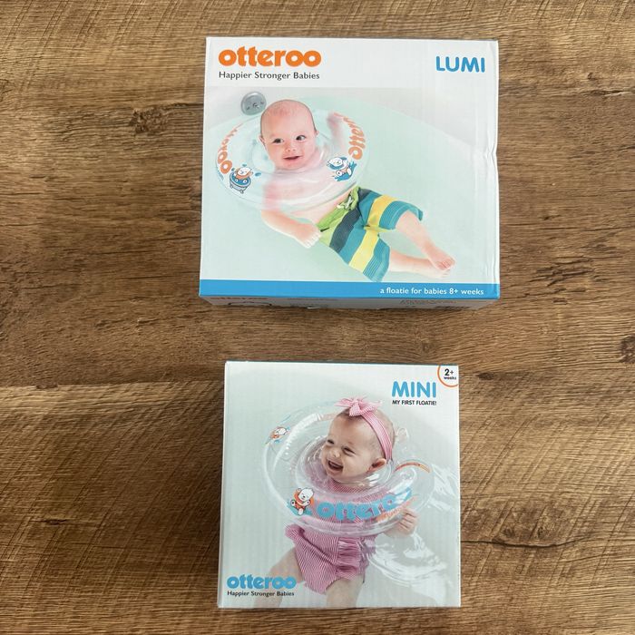 Надувний круг для купання немовлят на шию