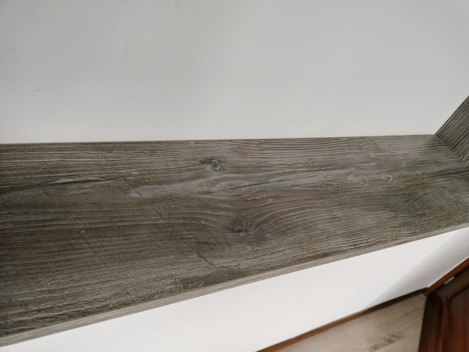 Półka wisząca szara