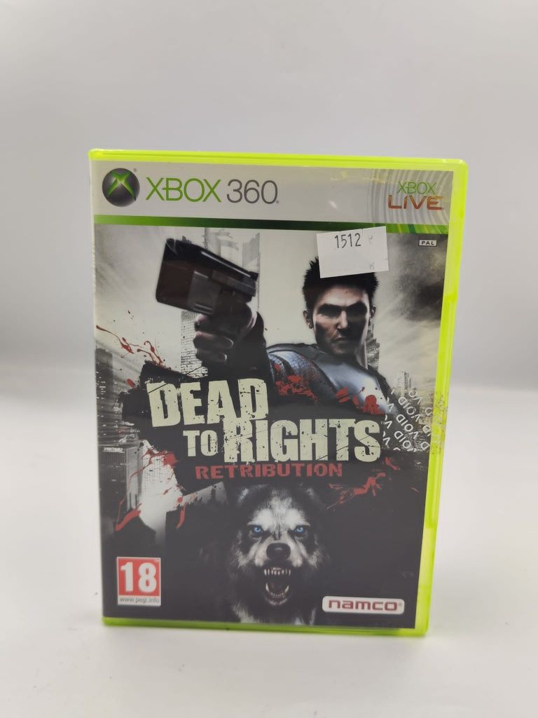 Dead To Rights Retribution 3xA Xbox nr 1512