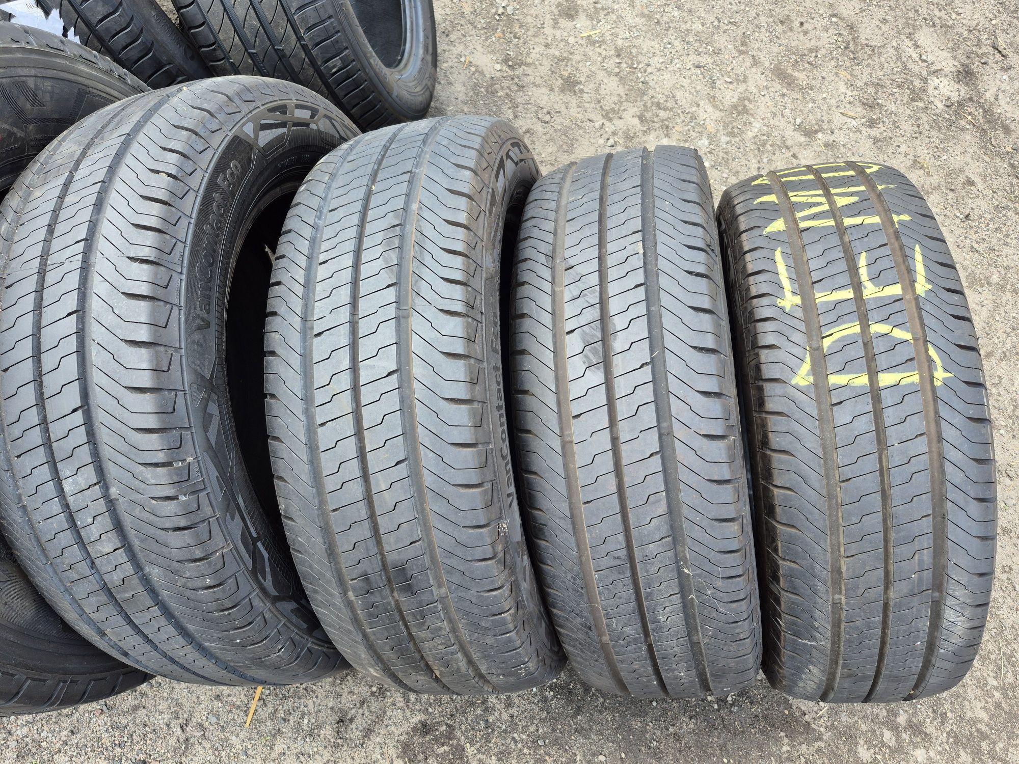 Demo opony letnie Continental 215/60r17c komplet 2023r +Gratis