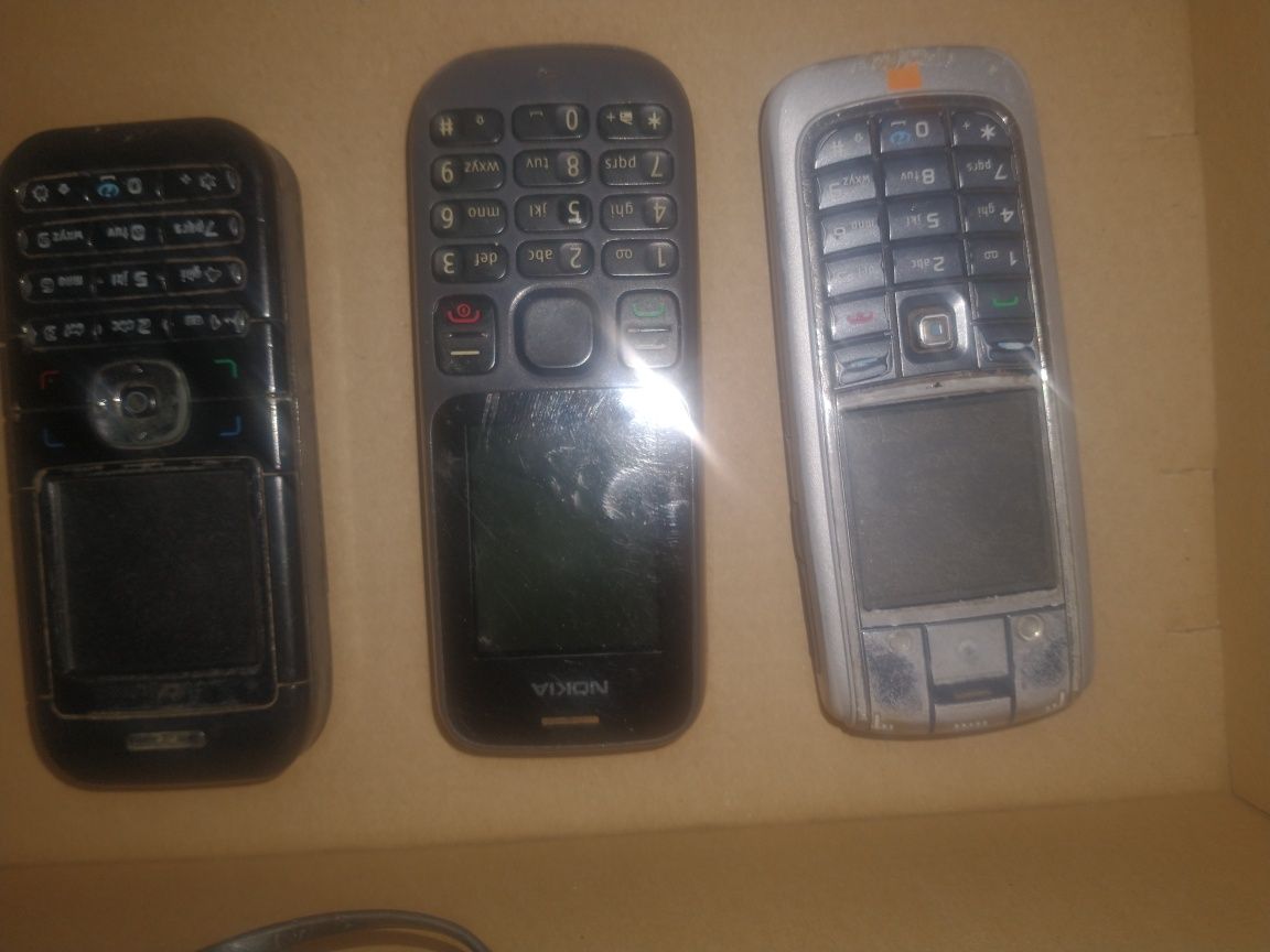 6  x antyk nokia cegiełki oraz 6650