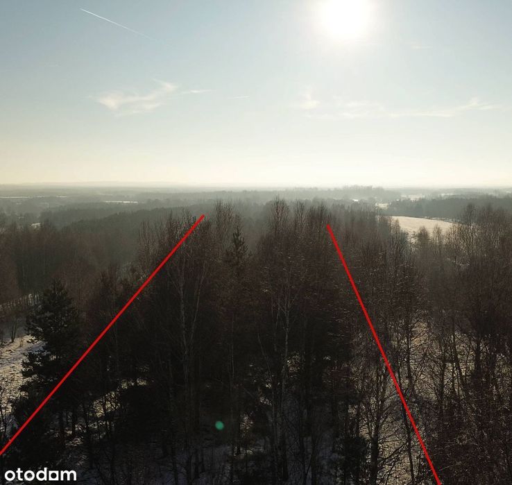 Działka 1,98ha rolne zabudowane Kamienica Polska Zawisna