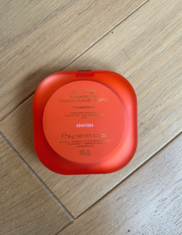 Puder Kiko - Juicy fizz, summerproof powder foundation spf50
