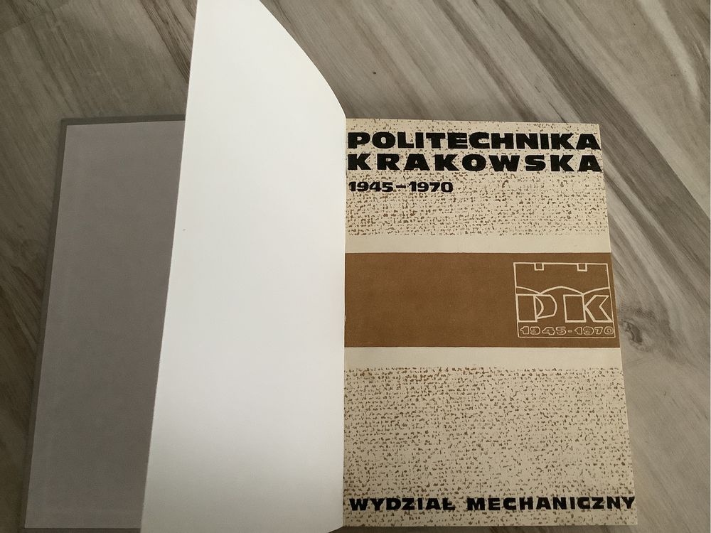 Politechnika Krakowska wydział mechaniczny 1945 - 1970