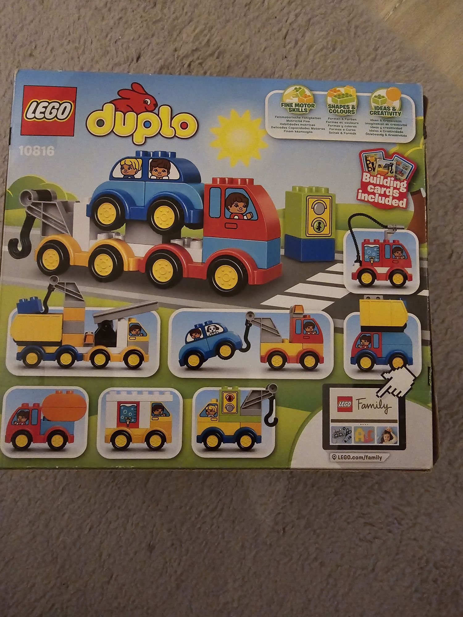 LEGO Duplo Moje pierwsze pojazdy 10816