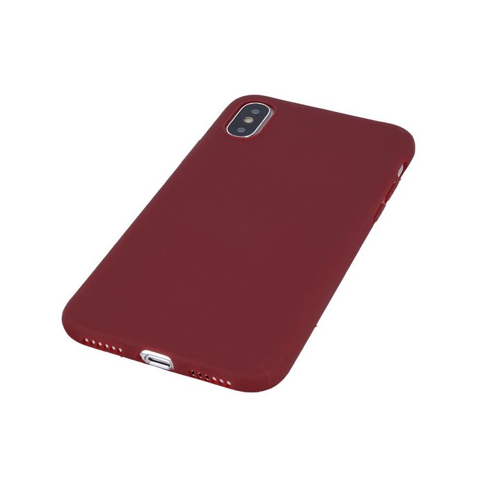 Etui Matt TPU do Samsung Galaxy A32 5G A326 Burgundy
