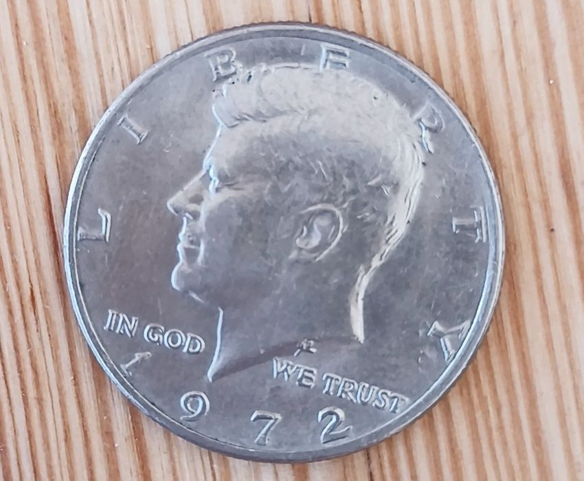 Moedas Half Dollar - 1969- Prata ; 1972/73/74