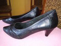Buty skórzane damskie - 37