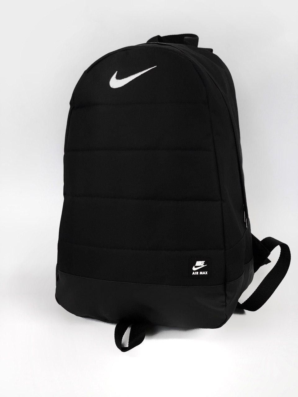 Городской рюкзак Nike Air черный мужской, спортивный портфель найк