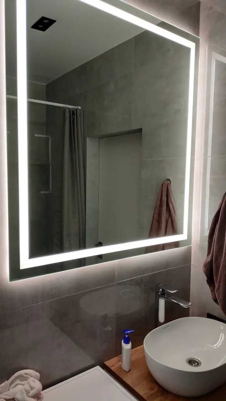 Зеркало зеркала в ванную с подсветкой и подогревом купить