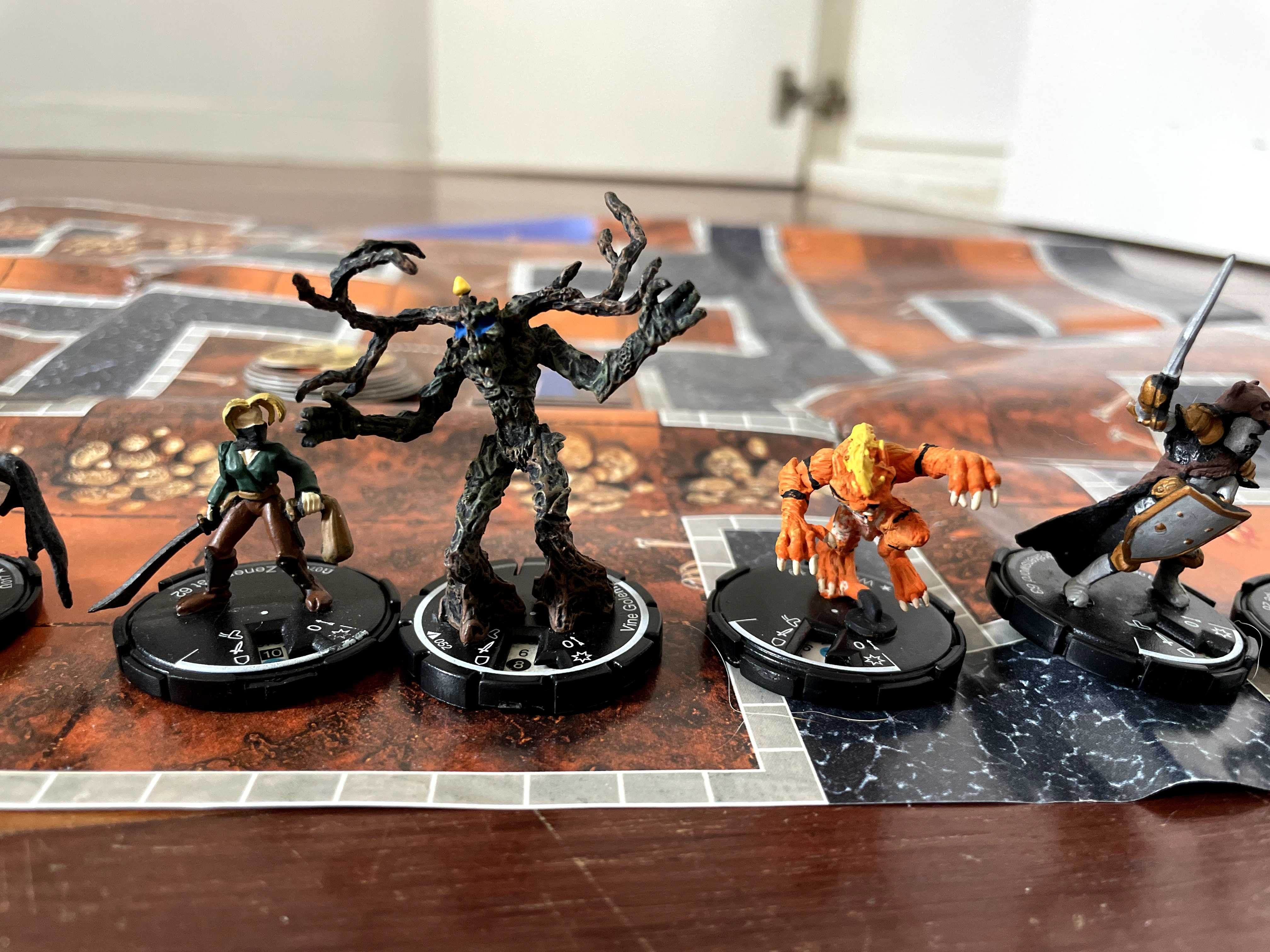 Magic Knight Dungeon Startet Set + 4 figuras