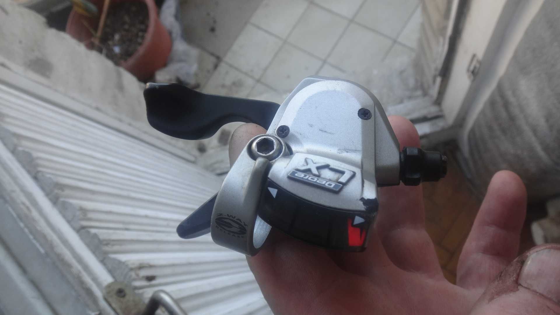 Передня перекидка Shimano LX, FIREYER 31.6 затискач підсидільної труби