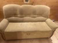 Sofa z funkcją spania+ fotel