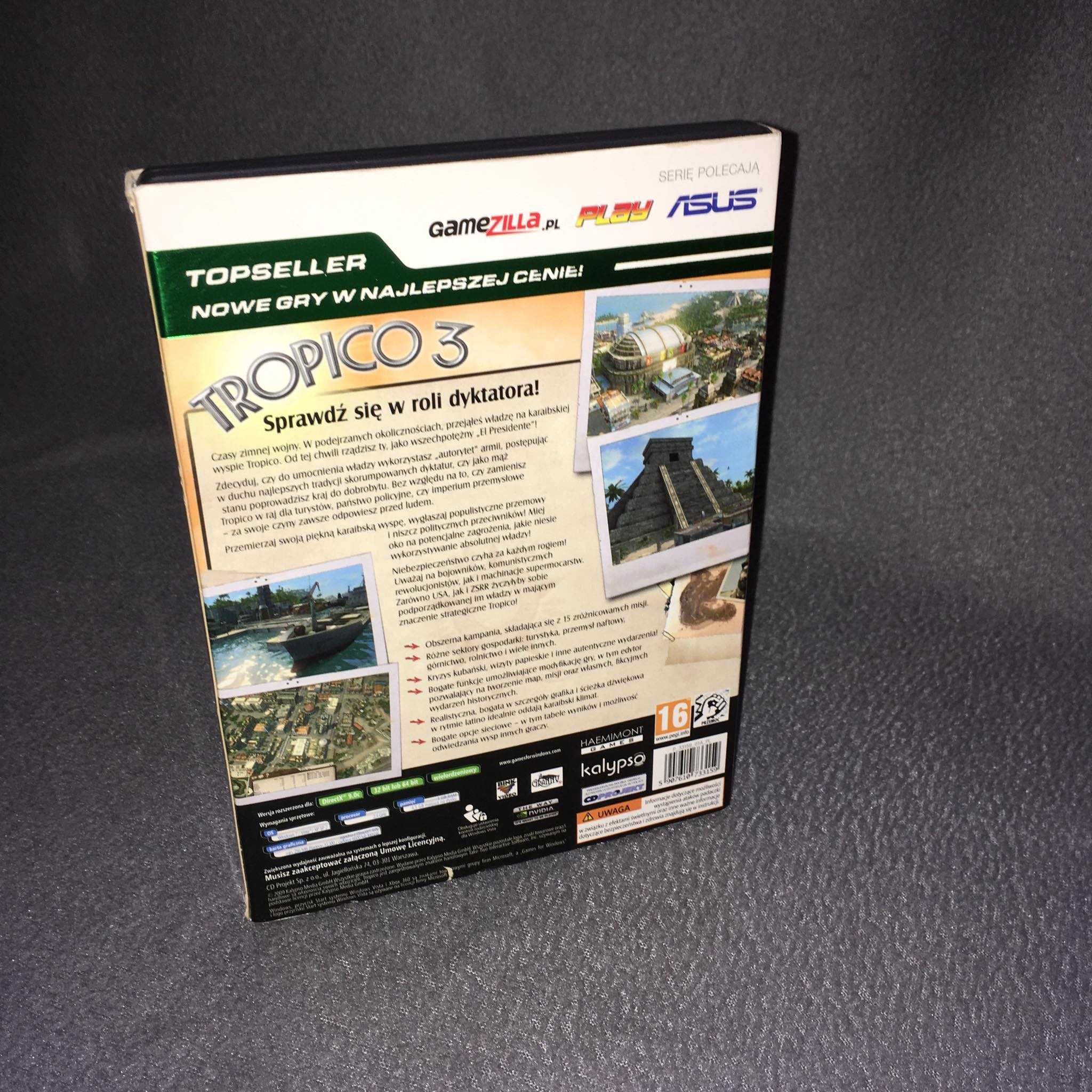 Tropico 3 Bestseller (Gra PL/PC)