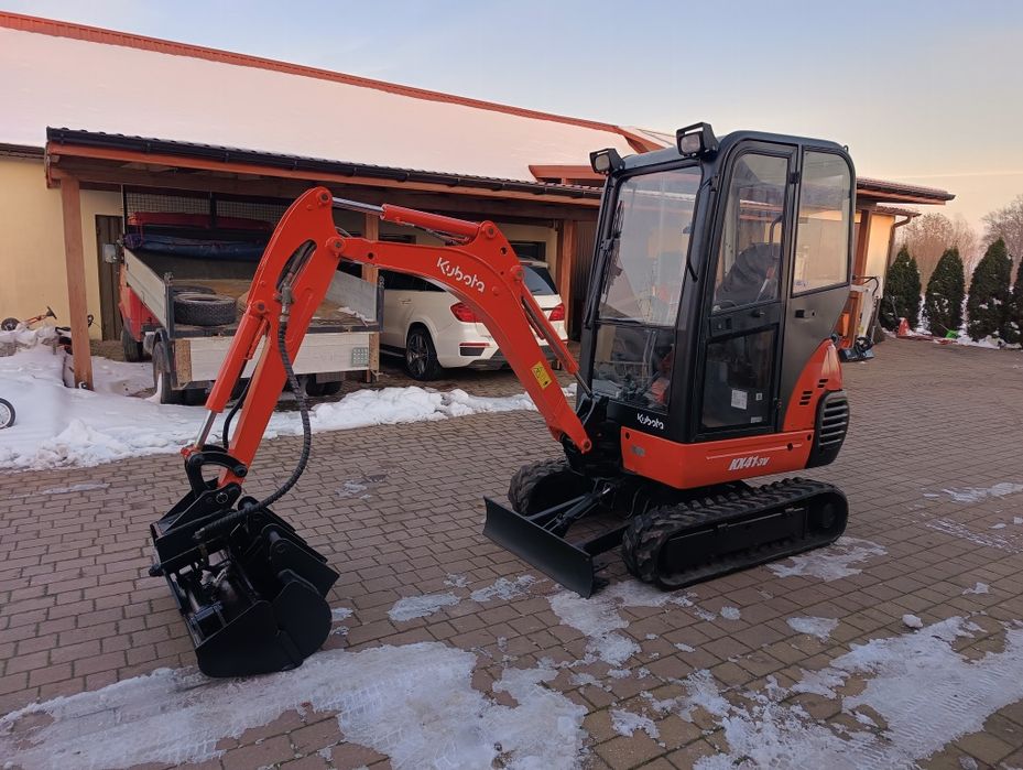 Kubota kx41-3v BRUTTO 2008 rok minikoparka mini koparka
