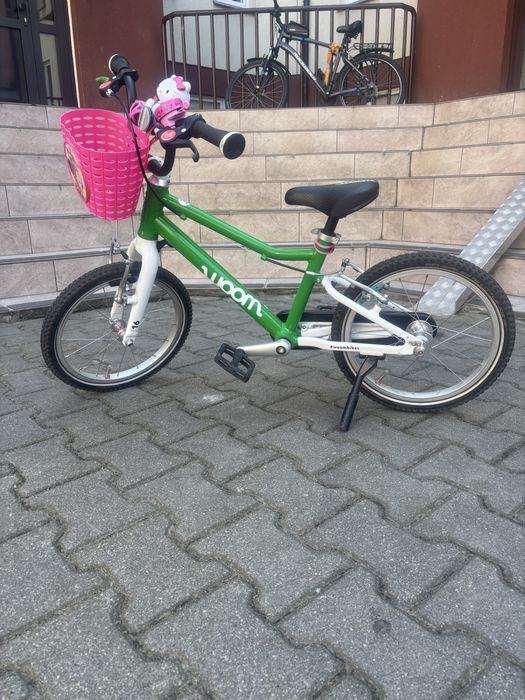 Rower woom 3 zielony stan idealny uzwany 1 sezon