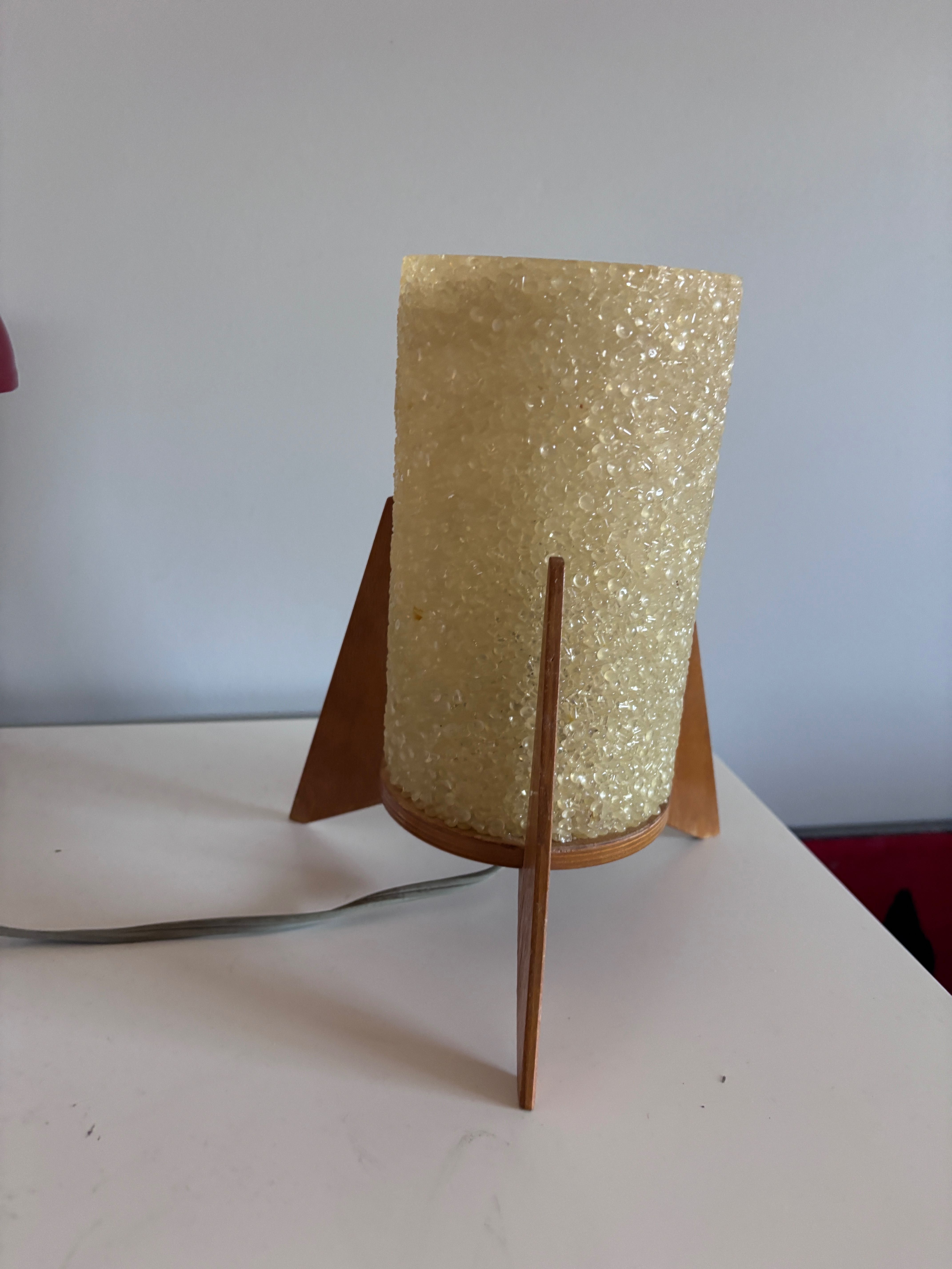 Lampa rakieta-Pokrok Zlína space age retro prl