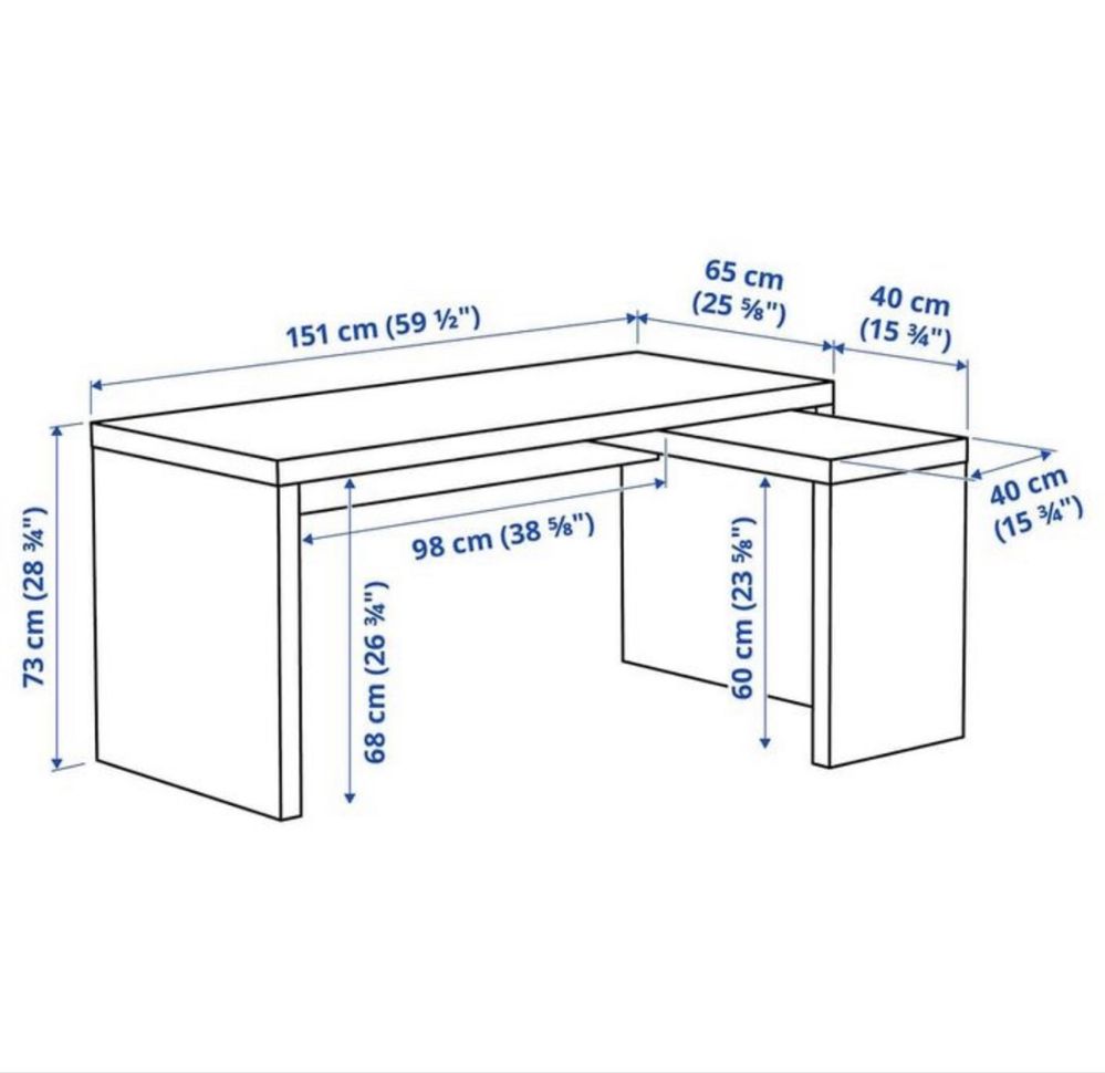 Secretaria MALM IKEA
