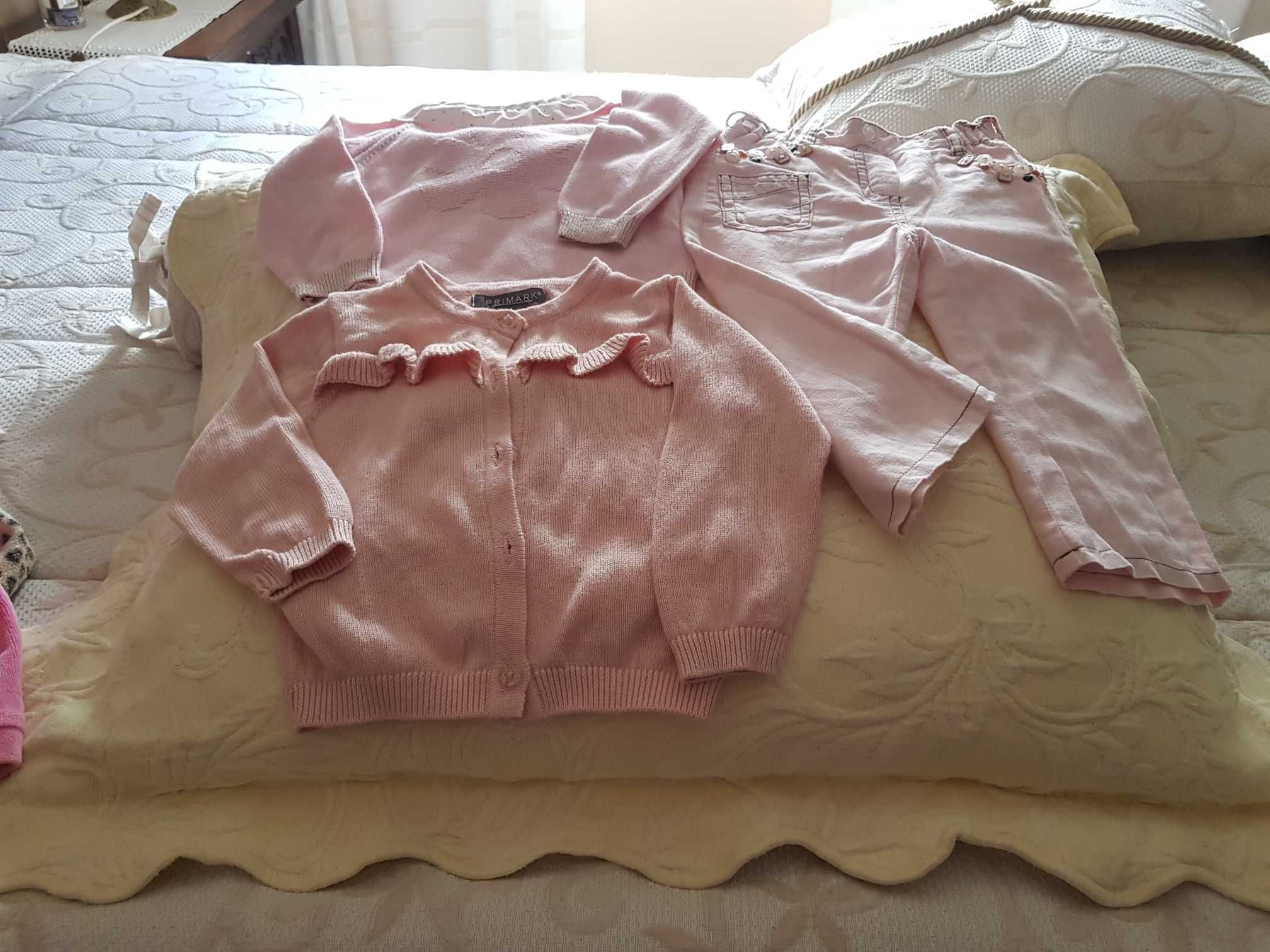 Roupinhas para bebé menina , 3 meses, Alguma nunca usada.