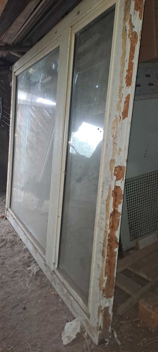 Okno pvc, plastikowe, uzywane,