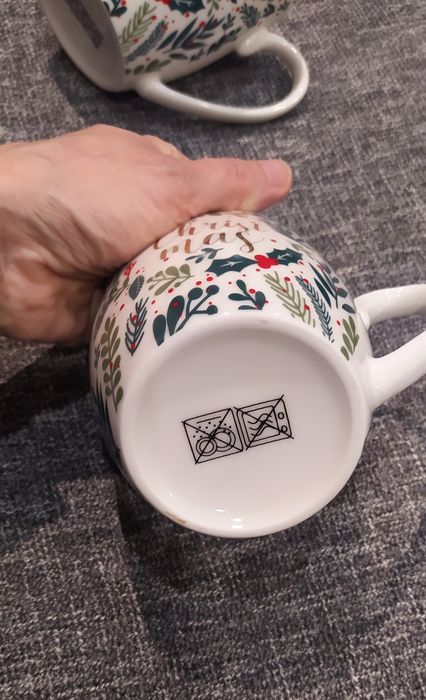 Zestaw 2 kubków świątecznych