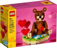 Klocki LEGO Okolicznościowe - Walentynkowy niedźwiedź brunatny
