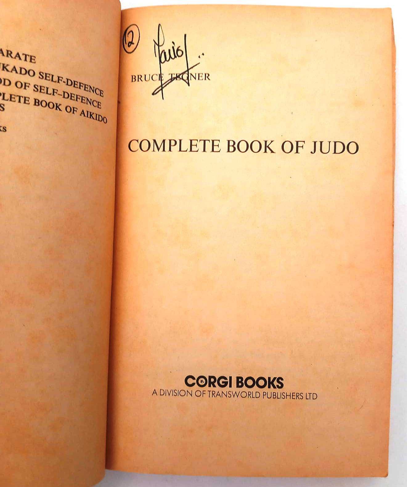 The complete book of Judo, de Bruce Tegners