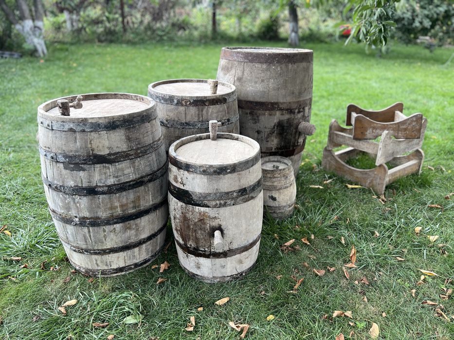 Дубова бочка б/у