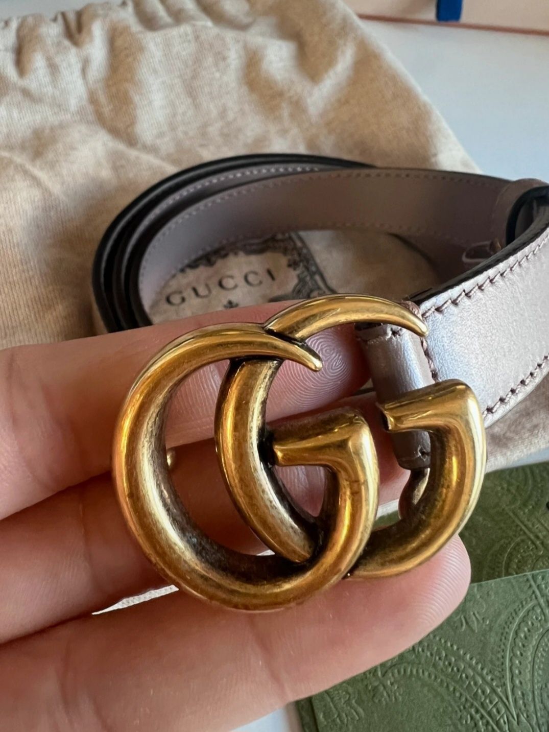 Pasek Gucci 90 cm