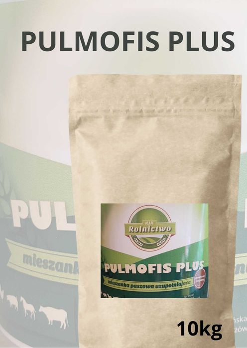 Pulmofis Plus 10 kg KASZLE, choroby oskrzeli, płuc u bydła, trzody