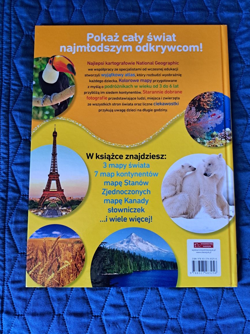 Mój pierwszy atlas świata National Geographic