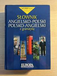 Słownik angielsko-polski, polsko-angielski z gramatyką