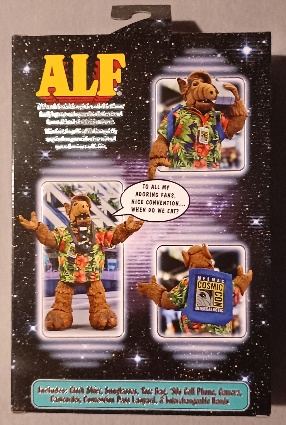 ALF Ultimate Cosmic Con - 7″ Scale Action Figure NECA Figurka