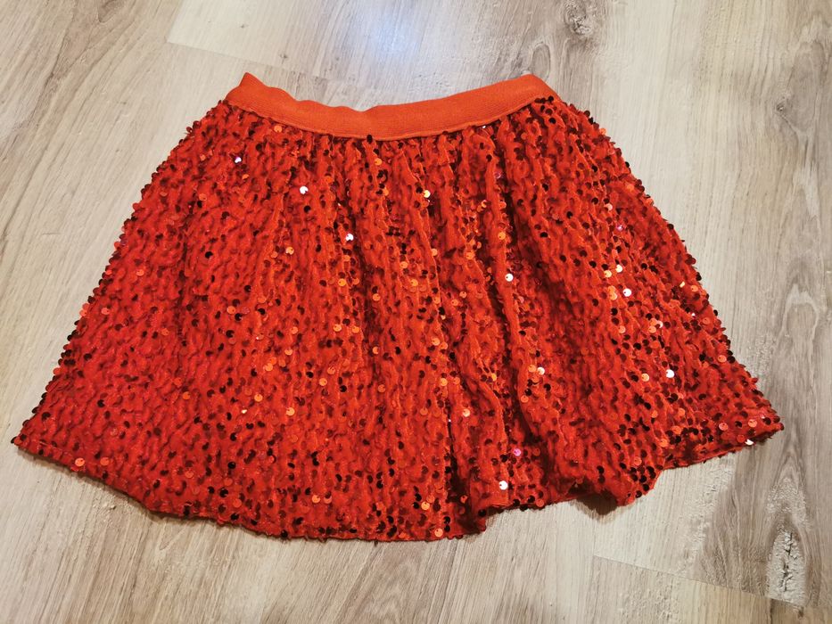Cekinowa spódniczka dla dziewczynki 4-6lat