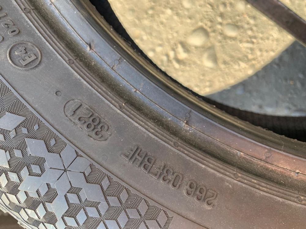 Шини 225/55 R17 Continental 2023/21p зима 7,7/6,5мм