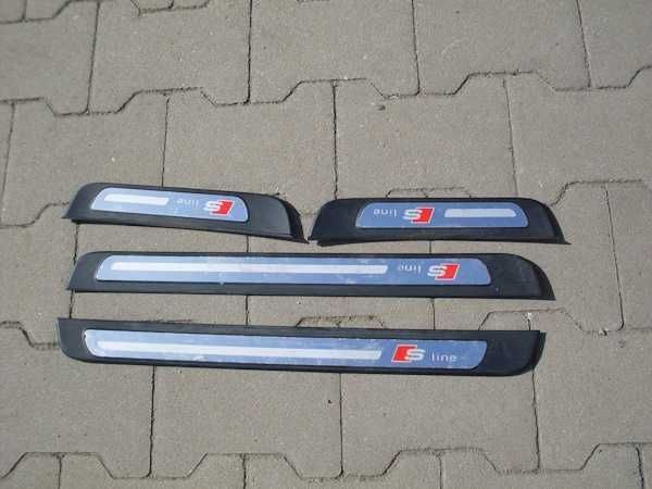 Audi A4 B8 listwy progowe S line