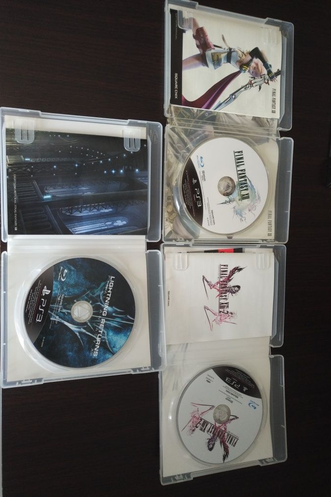Final fantasy X, XII, XIII, XIII-2 e Lightning Returns