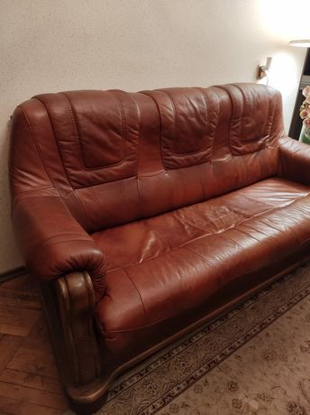 Skórzana kanapa, sofa