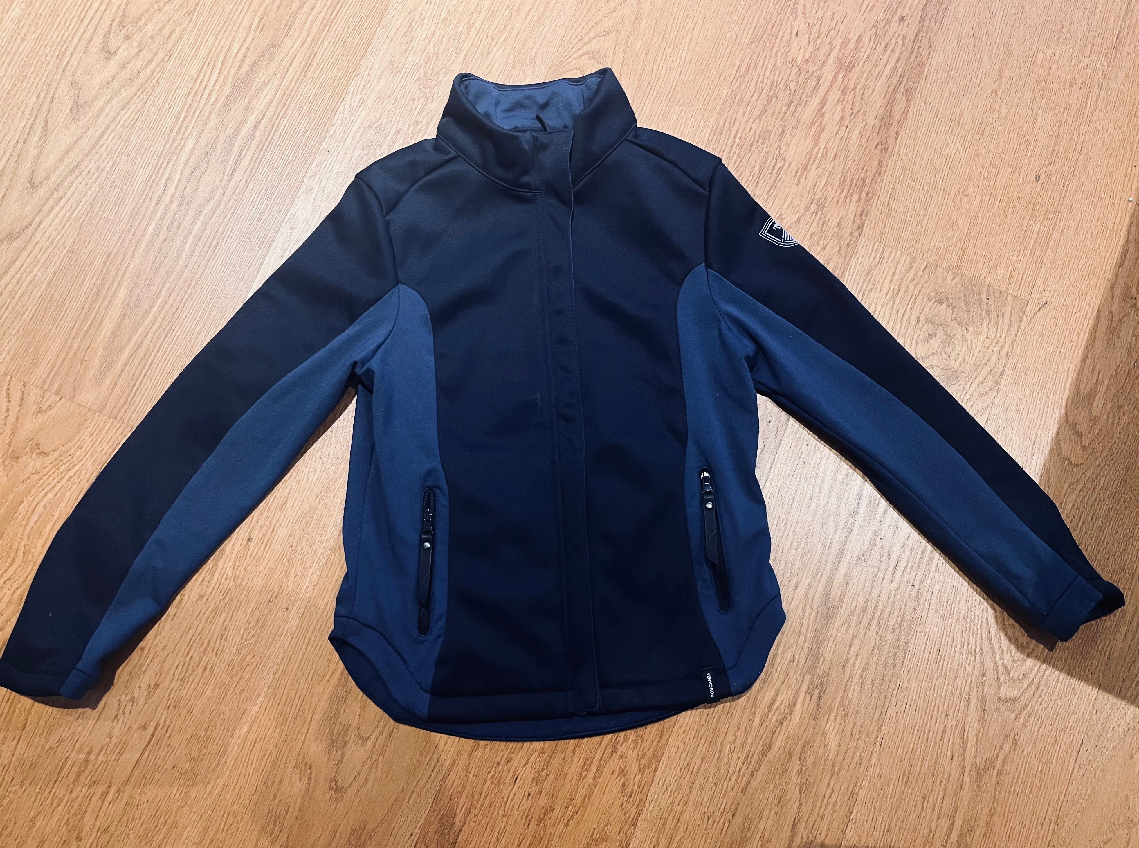 Cienka kurtka / bluza do jazdy konnej Fouganza na 8 lat 125-132 cm
