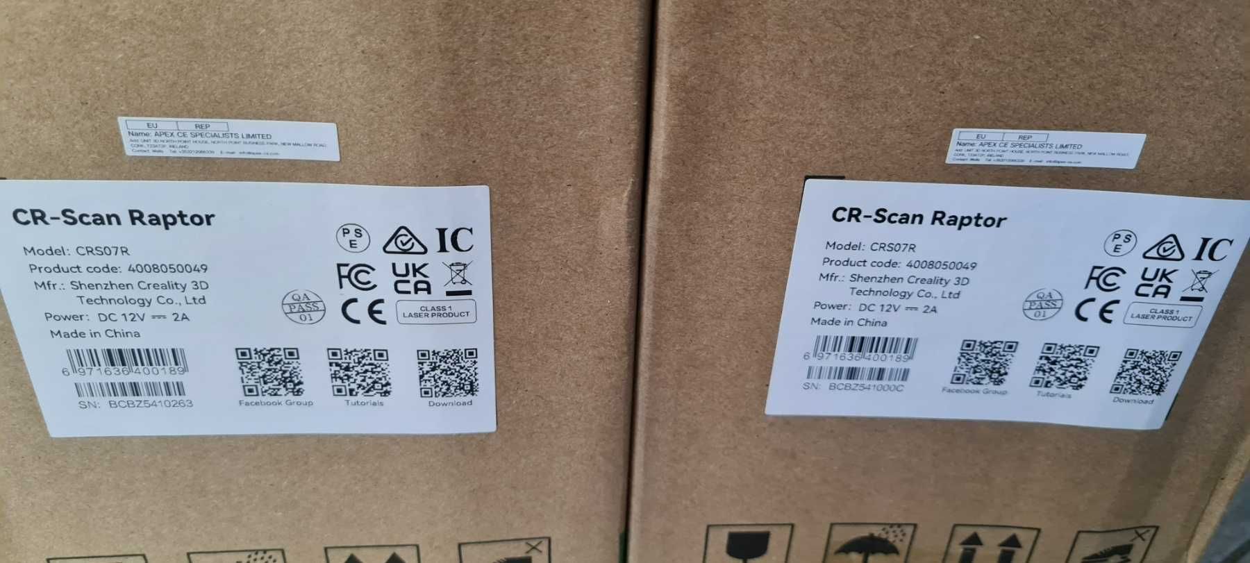 3D сканер Creality CR-Scan Raptor, 3Д сканування РОЗПРОДАЖ