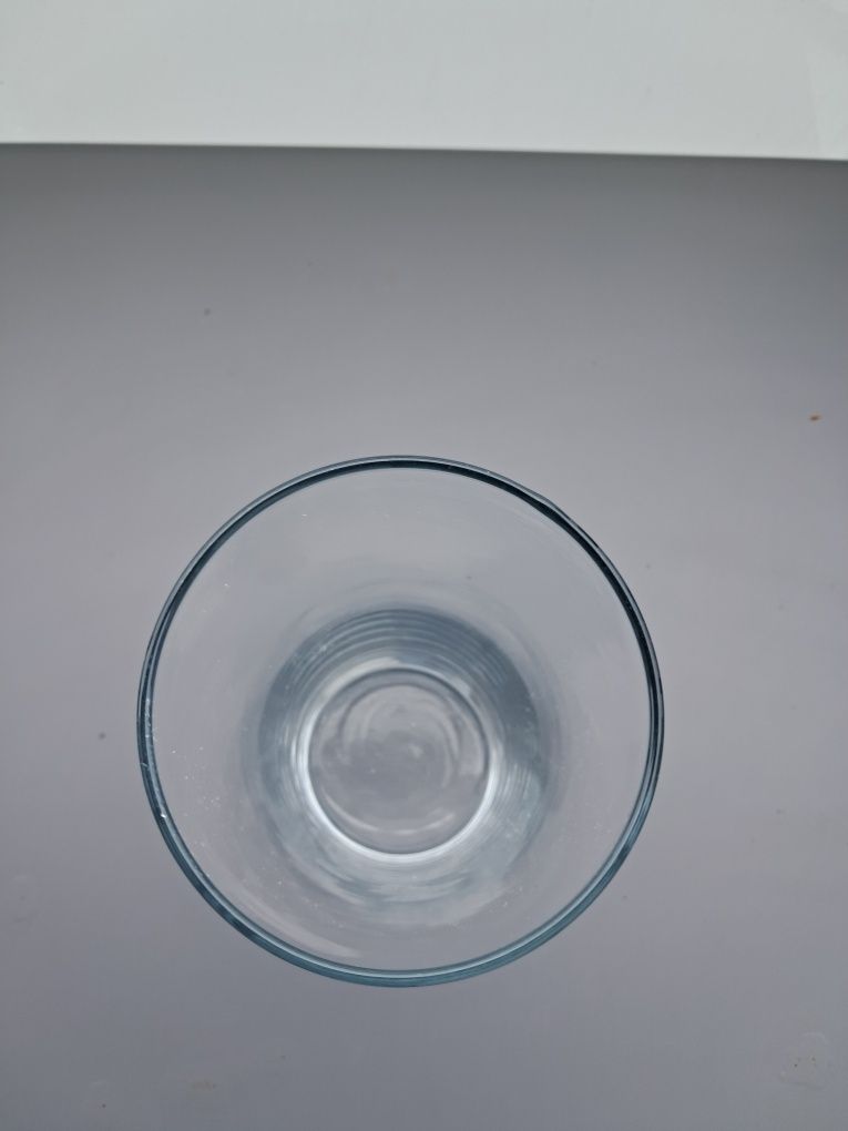 Wazon na kwiaty szklany owalny - minimalistyczny